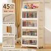 Armario de almacenamiento plegable de 45 cm de ancho, armario de almacenamiento multicapa para uso doméstico en sala de estar, dormitorio, cocina, baño, armario de almacenamiento sin instalación