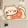 Tapete de Banheiro com Tema de Gato, Tapete Absorvente para Vaso Sanitário, Carpete de Banheiro Antiderrapante de Terra de Diatomáceas