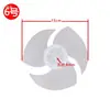 Ventilador Circulador de Aire Universal 150/170/180mm Ventilador de Piso Tipo Turbina Accesorios Aspas del Ventilador Tres Aspas