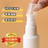 Botella pulverizadora blanca de 30 ml, 50 ml y 100 ml, de HDPE, con pulverizador lateral, para desinfectante de alcohol, a prueba de luz.