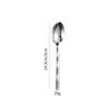 Juego de Cubiertos Transfronterizo de Acero Inoxidable 304, Cuchillo para Bistec Occidental de Alta Gama para Hotel, Cuchara de Postre, Tenedor, Cuchara de Café