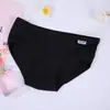 A001 Atacado de Roupa Íntima Feminina 100% Algodão, Estilo Jovem Calcinha de Algodão Puro na Virilha Baixa, Respirável, Pacote com 12