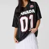 Top de Verano 2026 para Mujer de Manga Corta Estampado de Letras Bandera de Argentina Top Verde Camiseta del Mundial