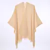 Chal fino de verano, chal simple de color liso para protección solar para mujer, bufanda de seda de alta gama, bufanda de gasa, pañuelo para la cabeza, venta al por mayor transfronteriza