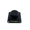 Altavoz cuadrado magnético doble de rango completo multimedia con tapa convexa de aluminio de 23 núcleos/40*40/1.5 pulgadas con borde de goma/4*5W