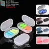 Caja de Plástico Multifuncional al por Mayor para Pinza de Nariz Caja de Tapones Nasales Caja de Auriculares con Reducción de Ruido Caja para Cable de Auricular Caja para Tapones de Oído de Natación