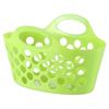 Cesta Ovalada Portátil Recortada para Ropa Sucia Transpirable Cesta de Almacenamiento para Lavandería de Baño Cesta de Almacenamiento para Juguetes y Artículos Varios de Sala de Estar