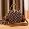 Bolsas Femininas Ombro Transversal 2025 Nova Grande Capacidade Bolsa de Mão Feminina Mais Fácil de Combinar Bolsa Redonda Pequena de Alta Qualidade Bolsa Feminina