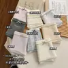 Ropa interior para niñas 2025 Estilo nuevo Grado 7A Algodón puro Cintura media Antibacteriana Para mujer Entrepierna extendida Cómodos Pantalones cortos tipo braga