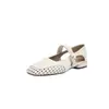 2026 Nuevos Zapatos de Cuero de Punta Cuadrada de Moda Francesa para Mujer Sandalias Mary Jane con Corte de Tacón Bajo Poco Profundo