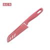 Cuchillo de fruta de color caramelo con funda de acero inoxidable, cuchillo multifuncional para fruta, cuchillo para melón, pelador.