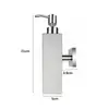 Dispensador de Sabão Quadrado de Aço Inoxidável 304 Montado na Parede, Novo Modelo para Projetos de Hotel, Dispensador Dedicado para Sabão de Mãos