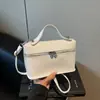 Bolso Cruzado Minimalista de Hombro Único con Textura Estilo Occidental 2025 Otoño Nuevo de Moda Nicho Moda Bolso de Mano Cuadrado Pequeño