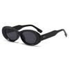 24 nuevas gafas de sol de estilo coreano con montura ovalada pequeña, de alta calidad y estilo de marca, para damas, de comercio exterior.