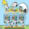 Conjunto de Papelaria Fofo da Série Snoopy com Vários Estilos, Canetas Apagáveis, Canetas de Adesivo, Canetas Esferográficas de Dez Cores, Marcadores e Carimbos