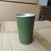 Taza para enjuague bucal de acero inoxidable para el hogar Engrosada Anticaída Taza para cepillo de dientes infantil Taza para pareja Logo impreso Vaso de agua de alto valor