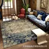 Tapete para Sala de Estar Estilo Persa Retrô Cobertor para Sofá Mesa de Centro Veludo Cristal Resistente ao Desgaste Antiderrapante Tapete de Chão Decoração Cobertura Completa Dropshipping Disponível