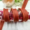 En stock 1cm tela de color banda para cinturón de madre tira para envolver cuerda enrollable funda de almohada colcha zapatos y sombreros para visita a domicilio accesorios de ropa cincha