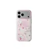 Gato Morango para Capa de Celular Apple 17promax iPhone18pro Divertido 16 Novo 15p Fofo