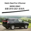 Adecuado para Toyota 4Runner Superstar 10-21 Tira de Presión Exterior de la Puerta del Portón Trasero del Parabrisas Trasero Tira de Sellado de Agua