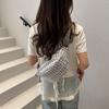 Bolsa de Cintura Xadrez Leve Japonês Ins Fofo Fresco Simples Versátil Transversal Pequena para Mulheres Bolsa de Peito Mori Girl