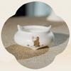 1 Hora Natural Pequeno Pote de Molho de Sândalo Desodorizado Doméstico Solo Vermelho de Nha Trang Aquilarium Sândalo Indiano Antigo Molho