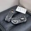 Zapatos de papá retro de suela gruesa para mujer, nueva colección de otoño, suela blanda, antideslizantes, zapatos de senderismo, estampado de leopardo, con cordones, zapatillas casuales