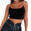 Chaleco sexy con tirantes finos para mujer, de comercio exterior europeo y americano, con escote en V profundo y espalda cruzada, comercio electrónico transfronterizo, AliExpress y Amazon.