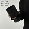 Copo de vidro de alta qualidade estilo europeu antigo de alto valor para café com leite, copo de água, copo para suco de frutas e bebidas