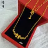 Estilo Xiaohongshu Ouro Areia Vermelho Rosa Floral Seda Sonhador Ballet Laço Colar Anel Tarraxas Luxo Leve Alto Padrão Atacado
