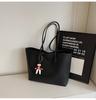 Bolso Tote Retro Simple Transfronterizo para Mujer, Gran Capacidad, Nuevo 2026 de Moda Versátil Bolso de Hombro, Bolso Grande