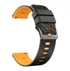 Adequado para Série de Relógios Samsung/Huawei/Xiaomi Pulseira Esportiva de Silicone Bicolor Sarja 22mm Universal