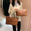 Bolso de Mano de Moda Tejido 2021 Nuevo Otoño Bolso de Mujer Bolso Tote Sencillo Bolso de Mano Retro Bolso de Hombro Versátil