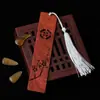 Juyifang Tablero de Almacenamiento de Uñas de Ébano para Guzheng Tarjeta Envolvente para Uñas de Pipa de Madera Maciza Extendida Accesorios para Uñas de Guzheng