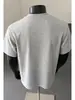 Verão 2026 Novo Estilo Estilo Hong Kong Molde Falso Tamanho Plus Size Algodão Hua Camiseta de Manga Curta M-5X HT261154-P17