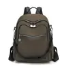 Nova mochila casual feminina 2025, pequena mochila simples de tecido Oxford, design moderno e único, bolsas femininas para atacado