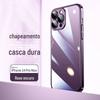 Capa de celular iPhone16E não amarela 16promax capa rígida de PC totalmente envolvente para capa de celular Apple 15 transparente 1