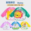 Macacão infantil EVA à prova d'água direto da fábrica, roupas de jantar, roupas de pintura infantil, babador anti-sujeira de manga comprida, vestimenta reversa