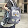 Mochila retro de gran capacidad para mujer, nuevo modelo 2026, diseño de bloques de color de nicho, tacto de alta gama, adecuada para viajes y como mochila escolar