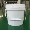 Balde de Água, Balde Selado, Balde para Molho e Tinta, 1/2/6 Peças por Lote, Balde de Plástico de Grau Alimentício com Tampa, 10/20/25L, Unidade kg