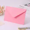 Envelopes Coloridos C6 de Cor Sólida Transfronteiriços Estilo Europeu com Fecho Adesivo, Adesivo Colorido 120g, Origem Amazon, Logotipo Personalizado