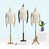 Accesorios de Maniquí para Ropa de Hombre, Maniquí de Cuerpo Completo Femenino, Soporte de Exhibición para Ventana de Hombre, Maniquí de Medio Cuerpo, Soporte de Maniquí para Tienda de Ropa