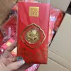 2026 Ano do Cavalo Folha de Ouro Fique Rico Envelope Vermelho Caractere da Sorte Seguro da Sorte Empresa Corporativa Reunião Anual Artesanato Presente