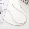 Nuevo Cordón para Teléfono Móvil Largo Cadena Cruzada de Mezclilla Bolsa para Llevar en la Espalda Cadena Colgante Llavero Colgante Cuerda de Muñeca