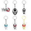 Llavero periférico de la película Venom, llavero de aleación de Spider-Man negro para coche, bolso colgante, venta al por mayor