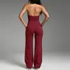 Conjunto de Colete de Yoga Transfronteiriço com Bojos Fixos, Conjunto de Colete Esportivo Fitness Feminino Sem Mangas de Secagem Rápida