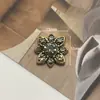 Personalidad Retro Barroco Perla Diamante Joyería Accesorios Temperamento Pequeña Fragancia Accesorios para el Cabello Ropa Zapatos Flor DIY Accesorios