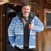 Nuevo Cárdigan Básico de Invierno 2024 para Hombre, Acolchado de Algodón, Moda Urbana, Chaqueta Acolchada de Algodón con Capucha