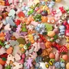 Accesorios de resina de animales mixtos parche de resina de frutas accesorios hechos a mano DIY para niños tocado de niña accesorios para la cabeza