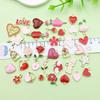 Venta Caliente Transfronteriza Serie de San Valentín Aleación con Goteo de Aceite Mixta 50 Colgantes Accesorios para Pulsera Collar DIY